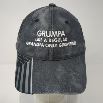 Grumpa Like A Regular Grandpa Only Grumpier Baseball Cap Multicolor OS Kryptek