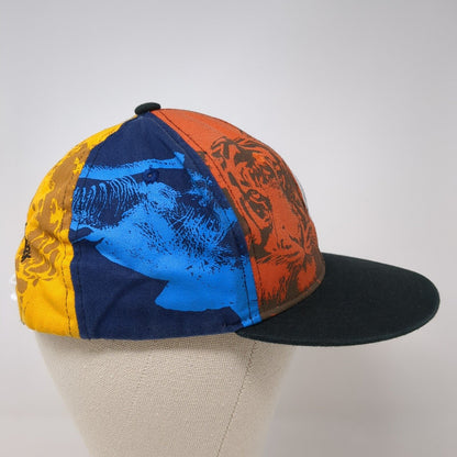 San Diego Zoo & Safari Park Youth Snapback Hat Multicolor OS Animal Print Cotton