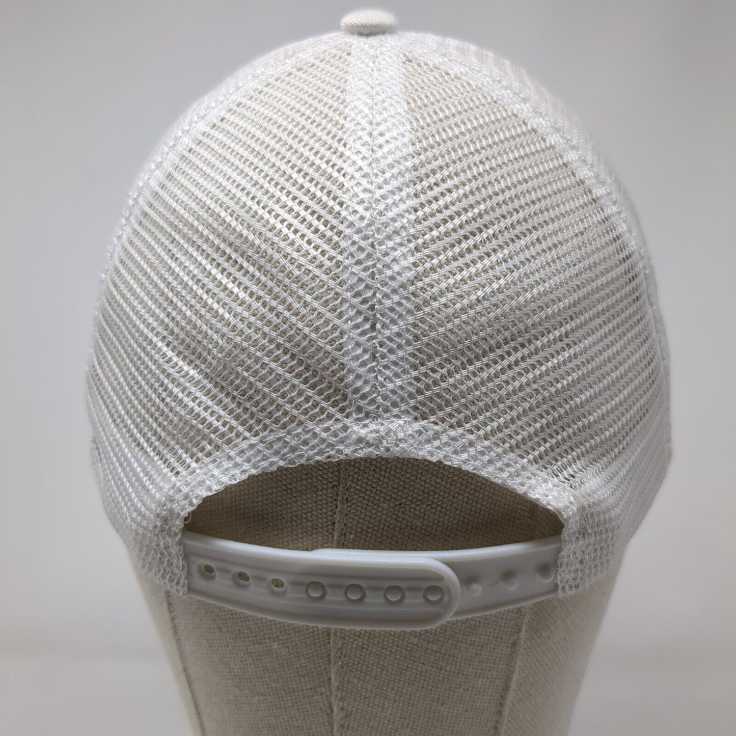 Boise Racquet and Swim Club Snapback Trucker Hat White One Size Mesh Back