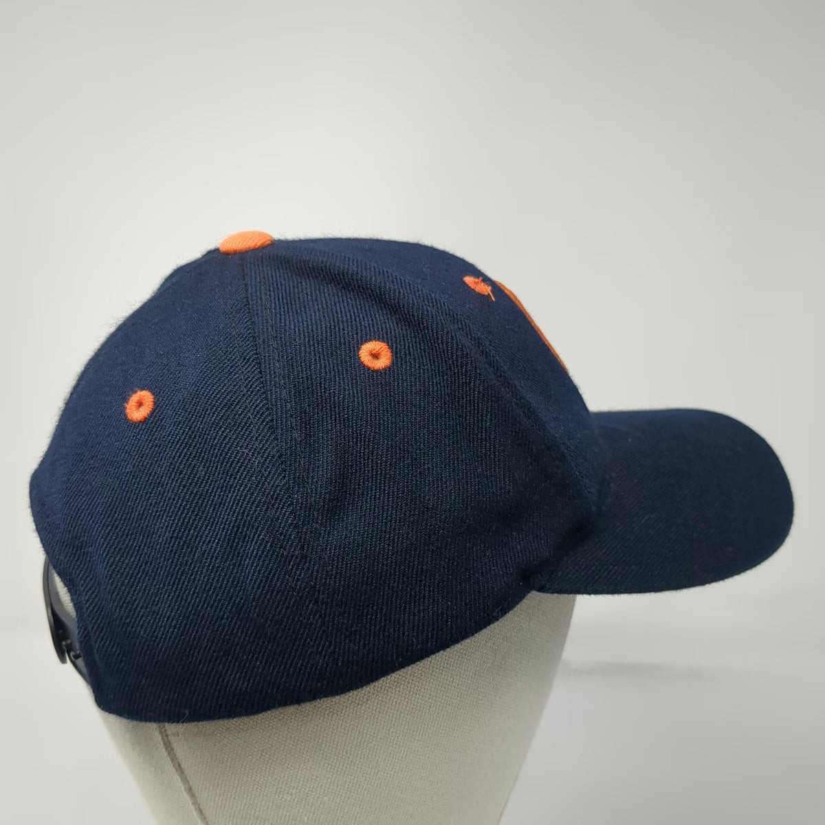 Syracuse Orange NCAA Puma Snapback Hat Blue One Size Wool Blend Structured OSFA