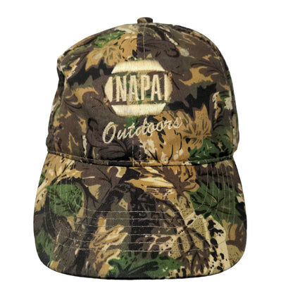 NAPA Outdoors Men's Strapback Hat Camo Size OSFM Embroidered 100% Cotton