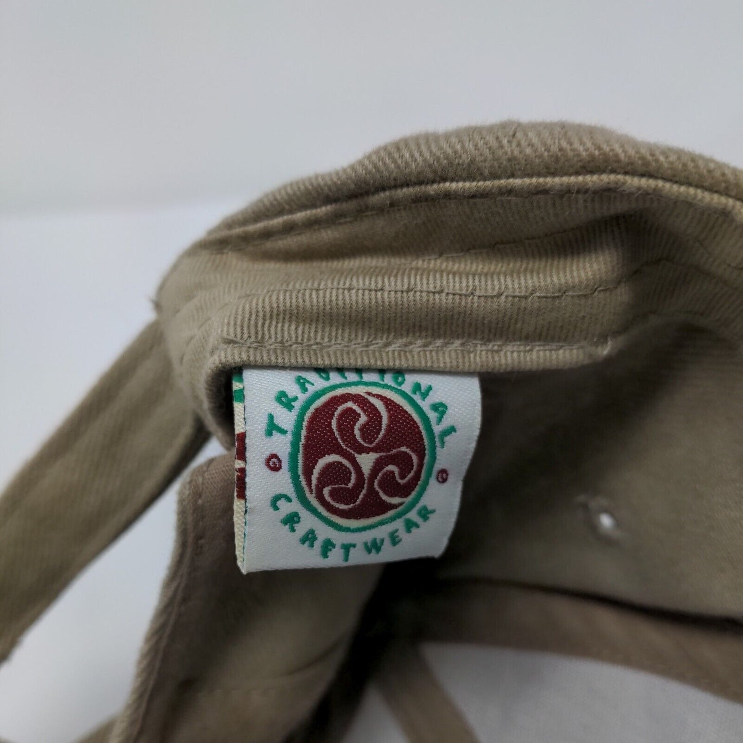 Ireland Shamrock Clover Strapback Hat Tan One Size Bottle Opener