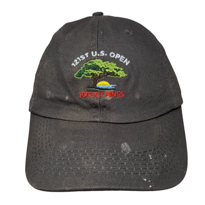 121st US Open Torrey Pines Slideback Hat Gray One Size USGA Member