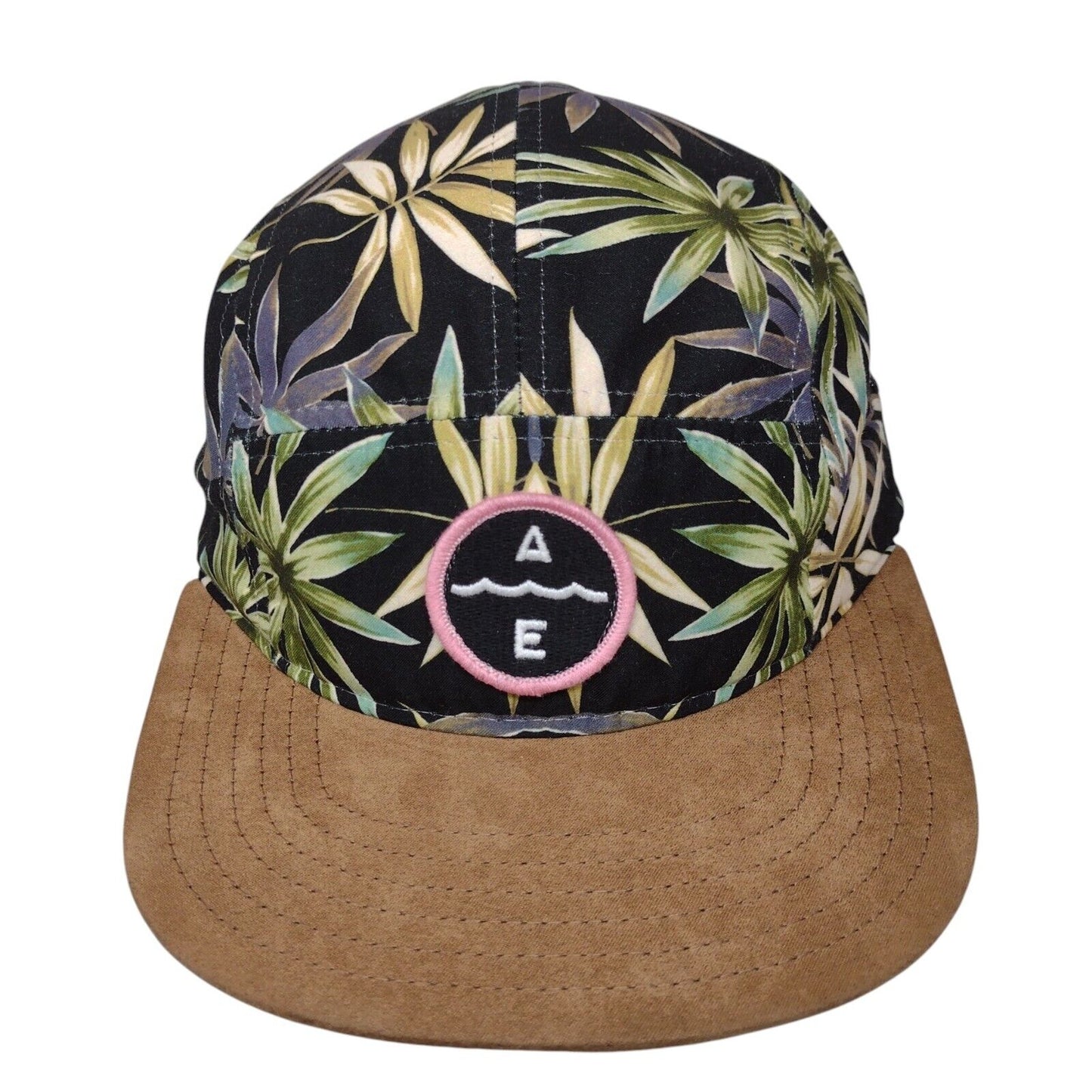 American Eagle Outfitters Strapback 5 Panel Hat Multi OSFA Tropical