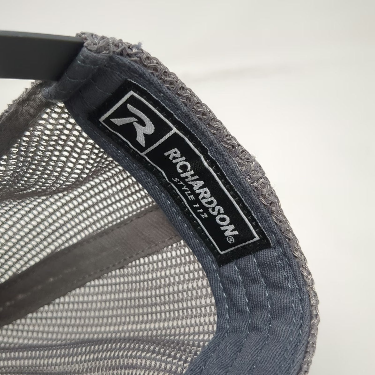 Richardson Trucker Hat Gray One Size Granite Pacific Northwest Mesh Snapback