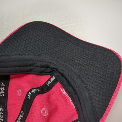 Gogie Girl SpurWing The Club Pink Baseball Cap Hat One Size Strapback Textured