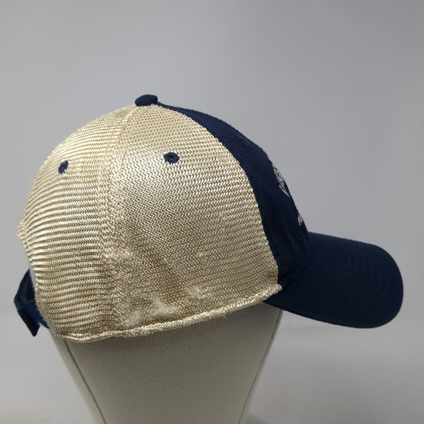Triangle Lake Winnipesaukee New Hampshire USA Flag Blue One Size Trucker Hat