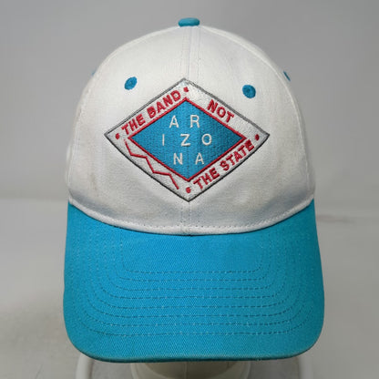 Cobra Snapback Hat One Size White Blue The Band Not The State Arizona Band Logo