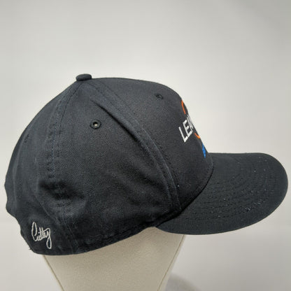Leanfeast Eat Better Snapback Hat Black One Size Adjustable Embroidered New Era