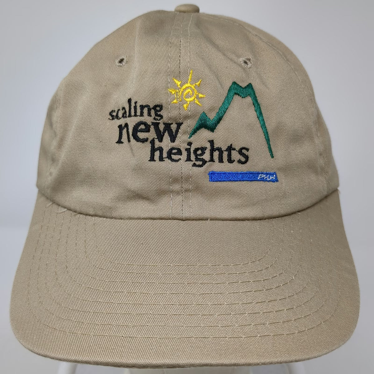Yupoong Baseball Cap Beige One Size Scaling New Heights Mountain Sun Cotton Hat