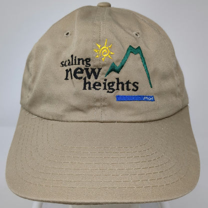 Yupoong Baseball Cap Beige One Size Scaling New Heights Mountain Sun Cotton Hat
