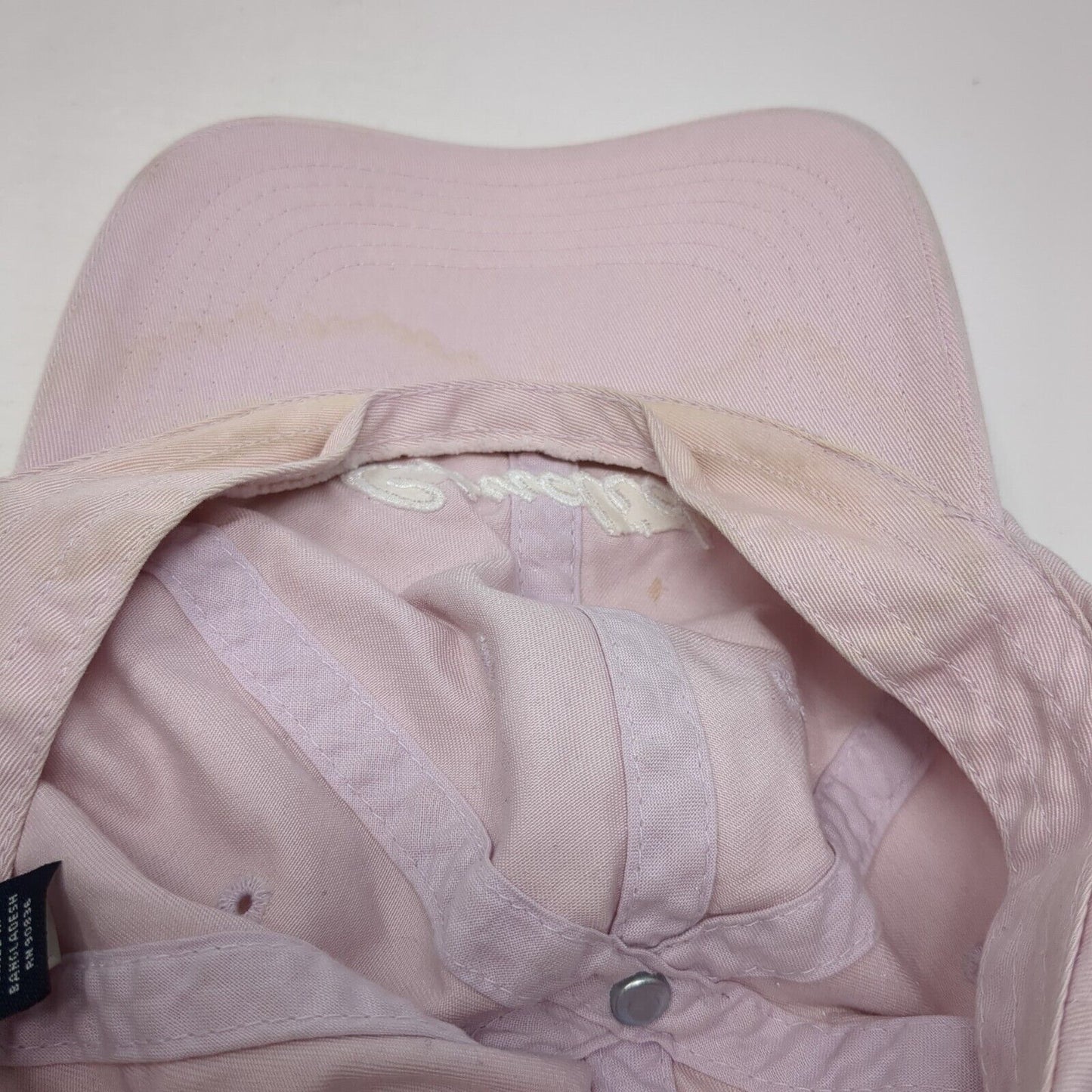 Candido Jacuzzi Reunion Slideback Hat Pink One Size Adjustable Port Authority