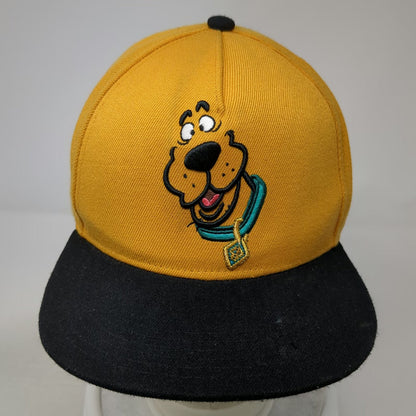 Scooby-Doo 5 Panel Brown One Size Hat Snapback Embroidered Character Graphic