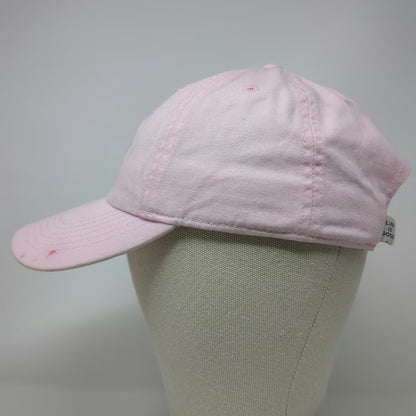 Life is Good Baseball Cap Pink One Size Flip Flops Beach Palm Tree Sun Hat