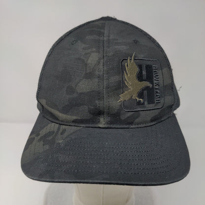 Hawktech Snapback Mesh Back Trucker Hat Camo One Size Richardson