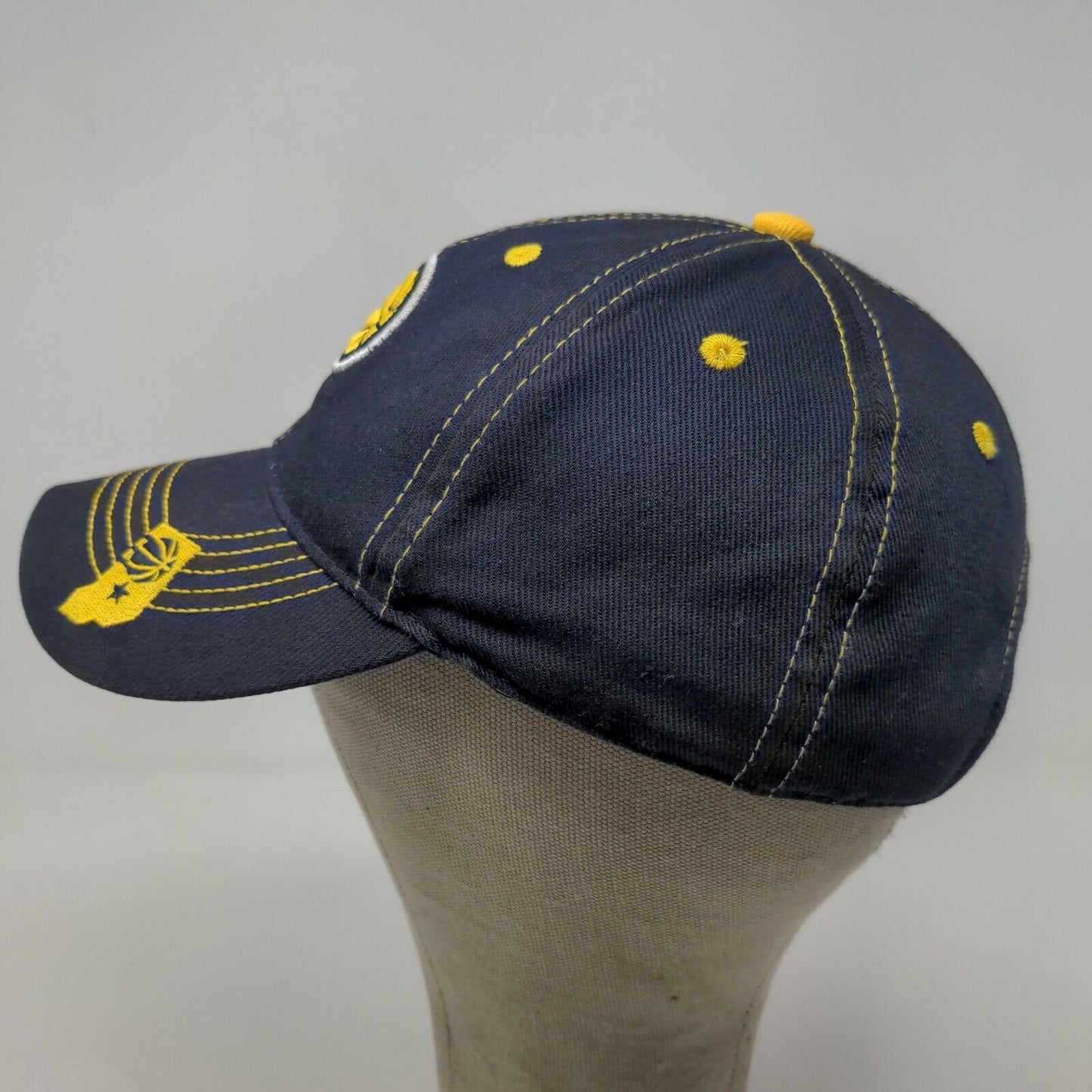 Fan Favorite Boy's Strapback Hat Blue Adjustable Embroidered Indiana Pacers Logo