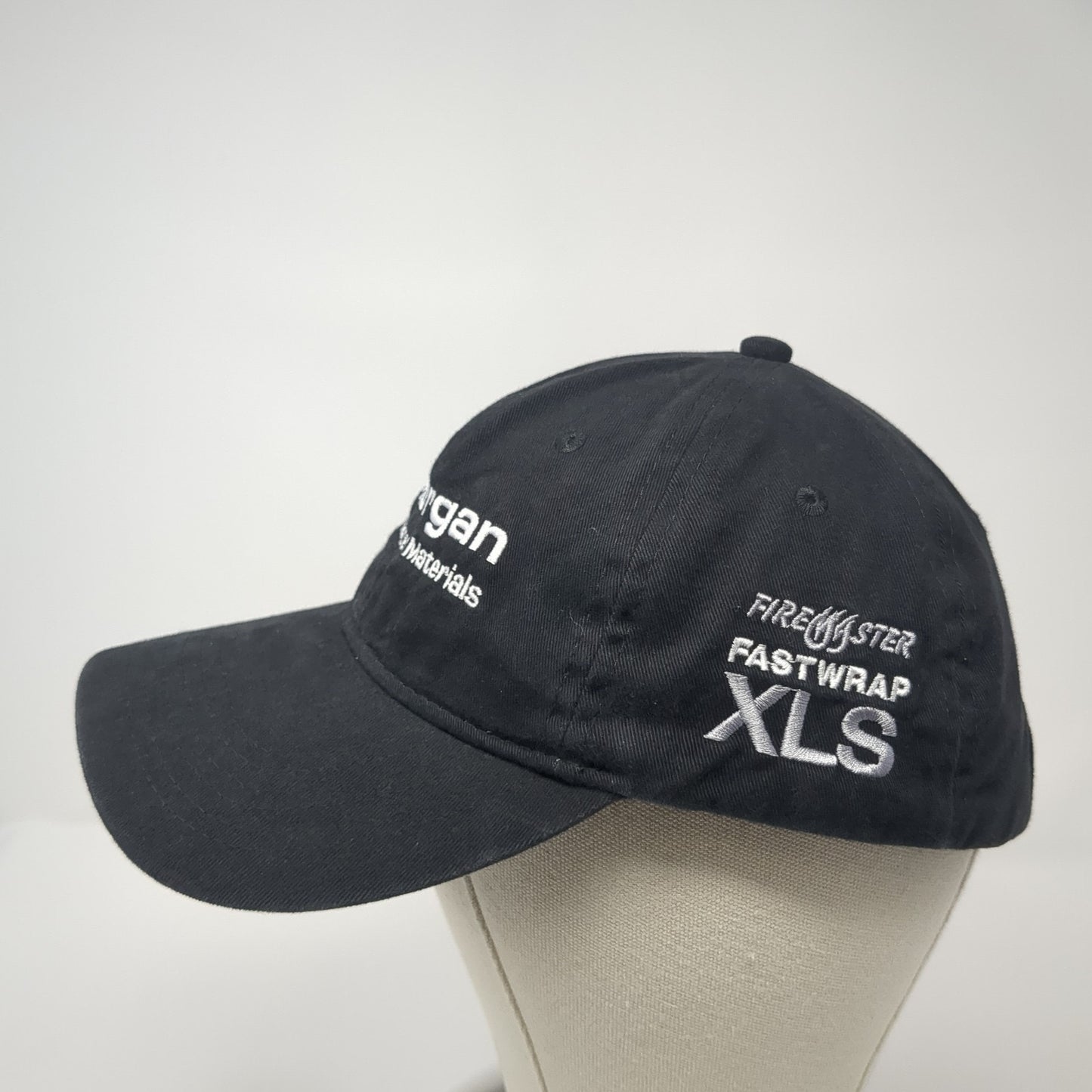 Morgan Advanced Materials Slideback Hat Black One Size Embroidered