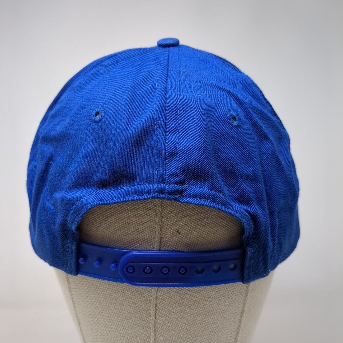 Edmark Superstore Snapback Hat Blue One Size Embroidered Port & Company
