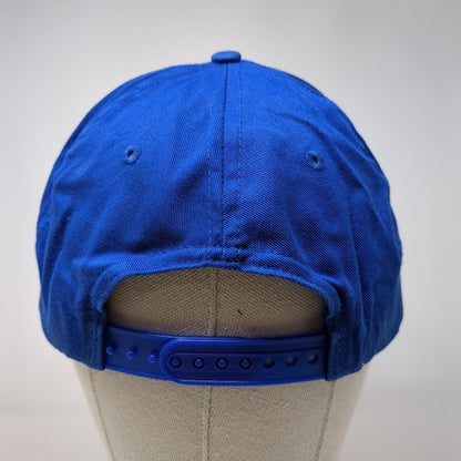 Edmark Superstore Snapback Hat Blue One Size Embroidered Port & Company