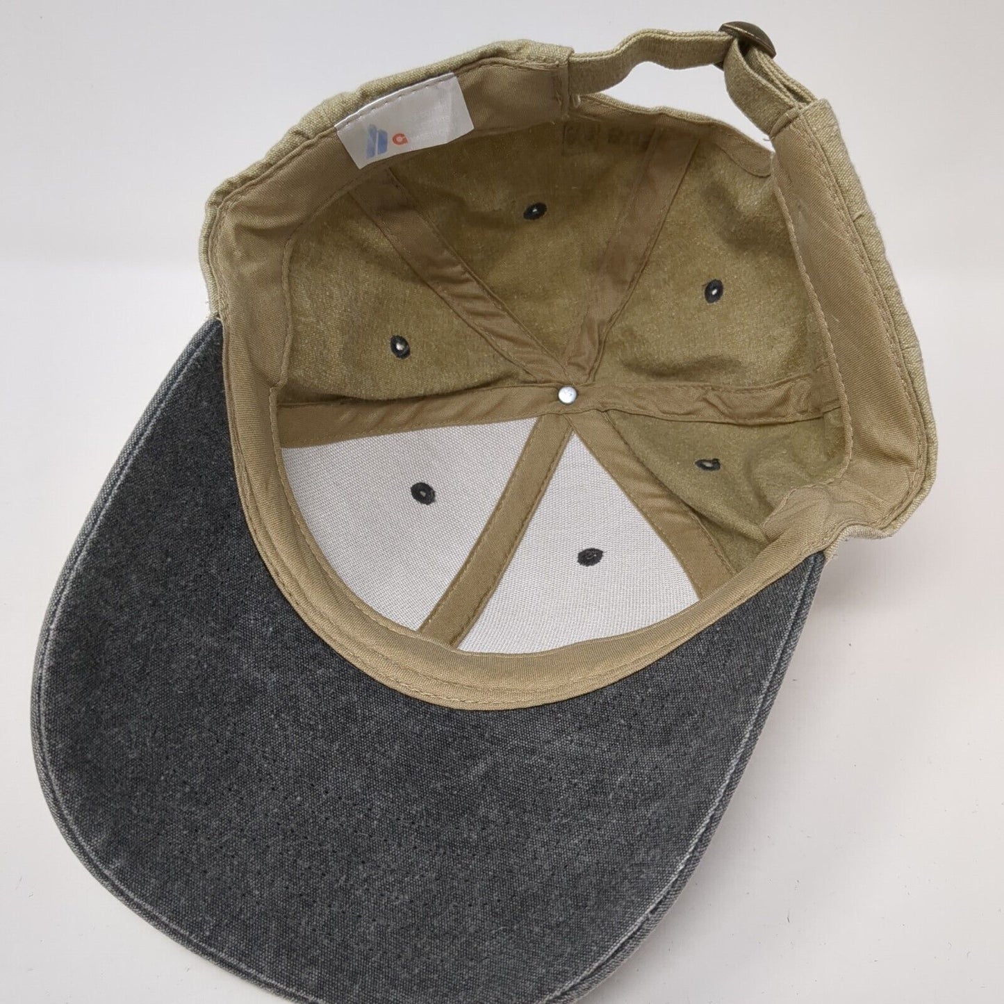 Larry Hillis Dodge Slideback Hat Multi One Size Adjustable Vented Holes Cotton