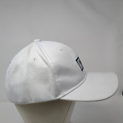 California Republic Bear Strapback Hat White OSFA Solid Embroidered