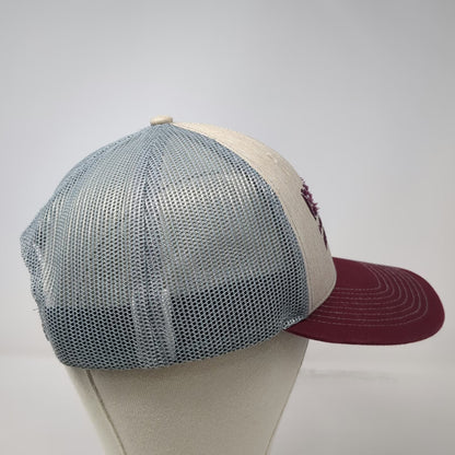 Outdoor Cap Trucker Hat Beige Red Gray One Size Prime Inc Reefer Division Logo
