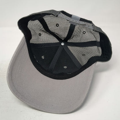 Carhartt Trucker Hat Gray One Size Mesh Back Snapback Embroidered Logo Workwear