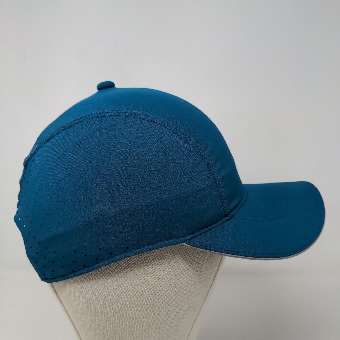 Brooks Men's Slideback Hat Blue Size OSFA Graphic Logo Polyester Spandex Blend