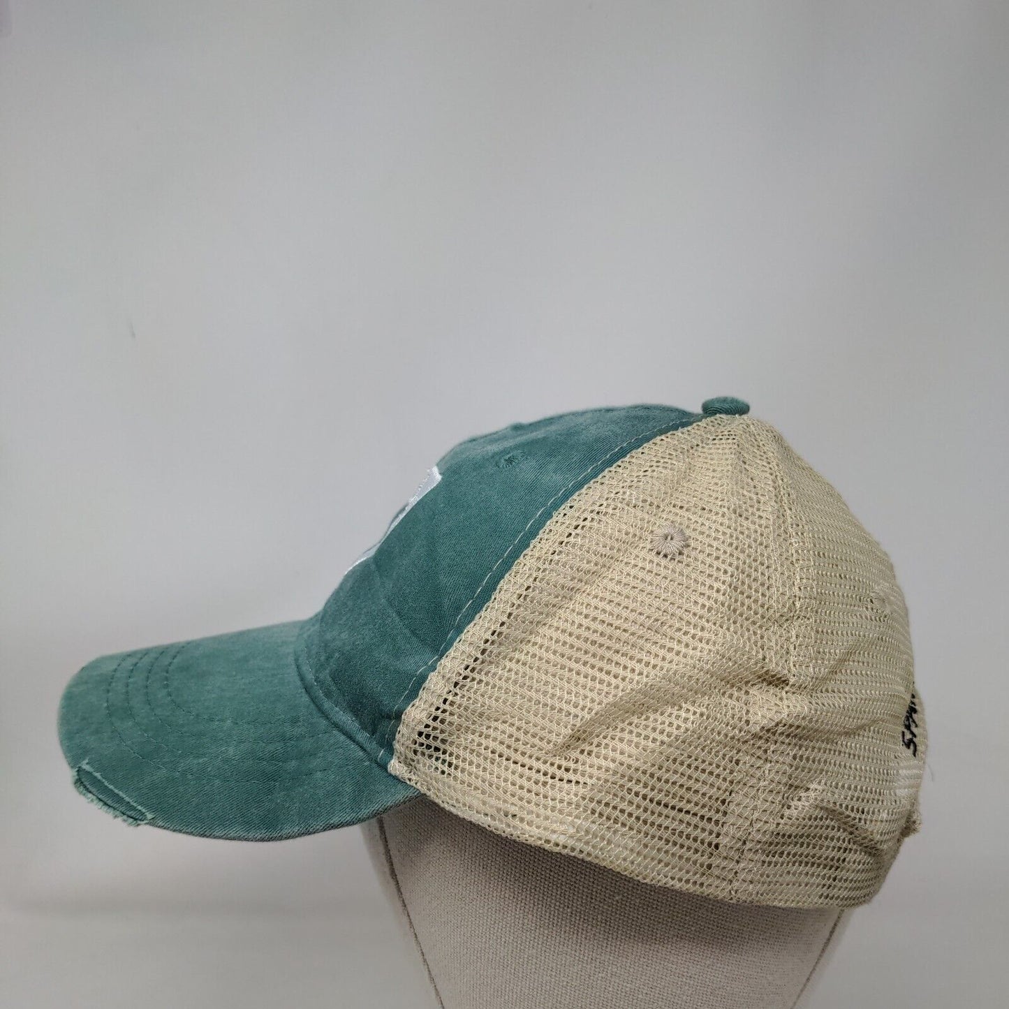 Spartan Waste Mesh Back Trucker Hat Multi One Size Embroidered Colorblock