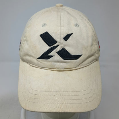 Tour Edge Exotics Baseball Cap Beige One Size Hat Golf X Logo Graphic Underbrim