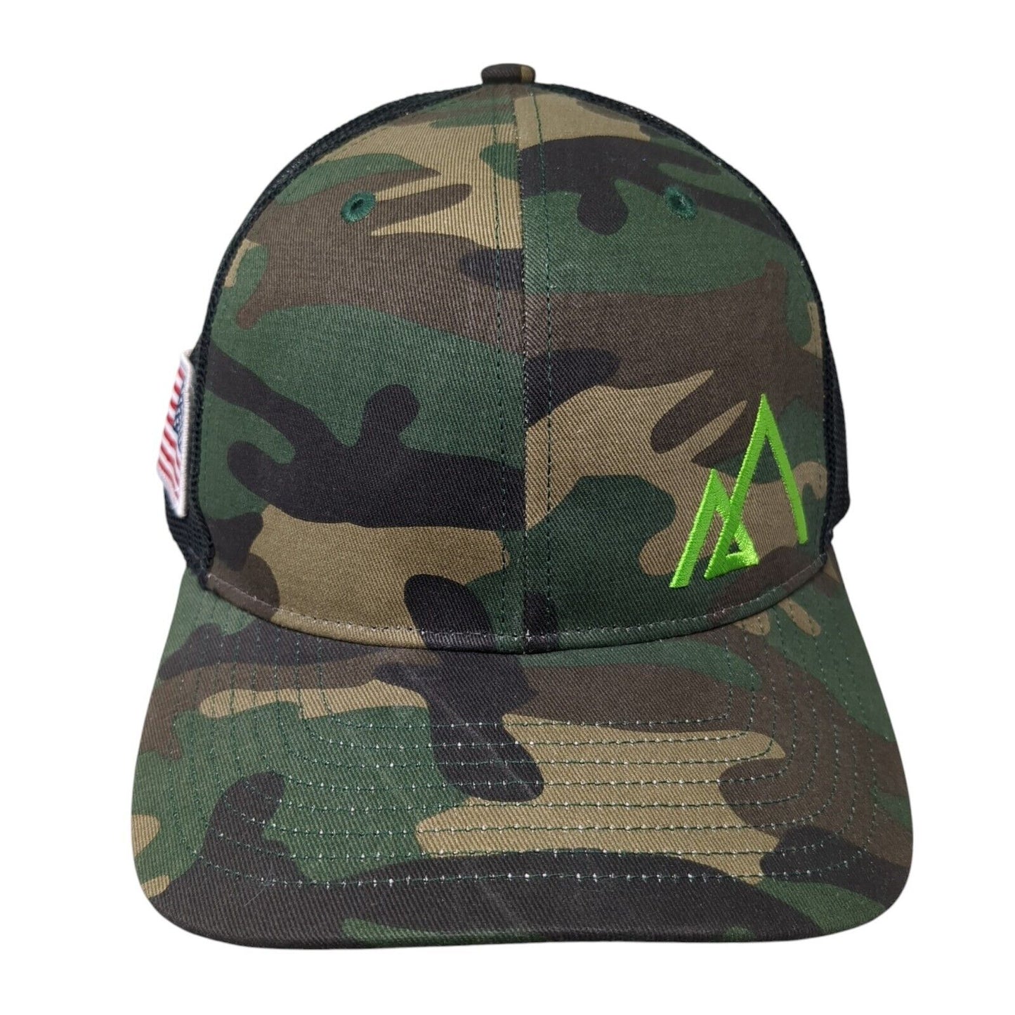 Empire Title & Escrow Snapback Mesh Back Trucker Hat Camo One Size
