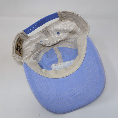 Minnesota Snapback Trucker Hat Blue One Size Adjustable Mesh Back Blue 84
