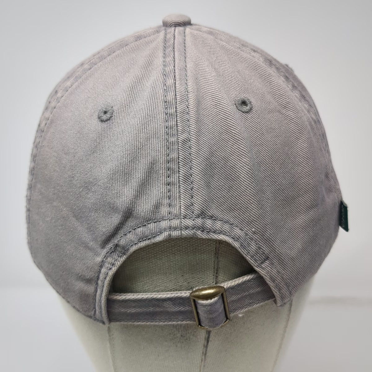 Legacy Baseball Cap Gray One Size Unstructured Slideback Curved Brim Hat