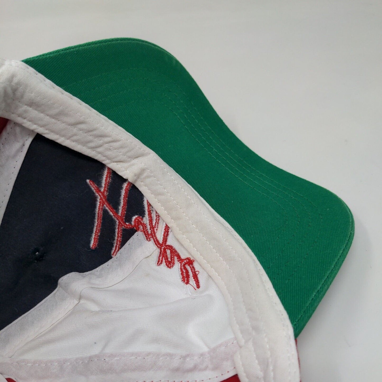 Hype Slideback Hat Multi One Size Embroidered Colorblock 6 Panel