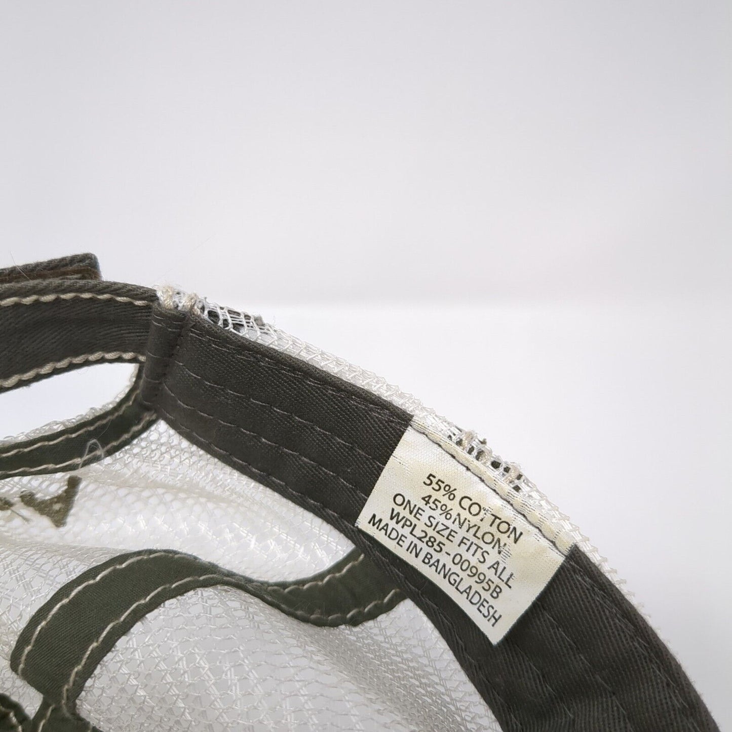 USA Flag HOAC BSA Strapback Mesh Back Trucker Hat Gray One Size Paramount