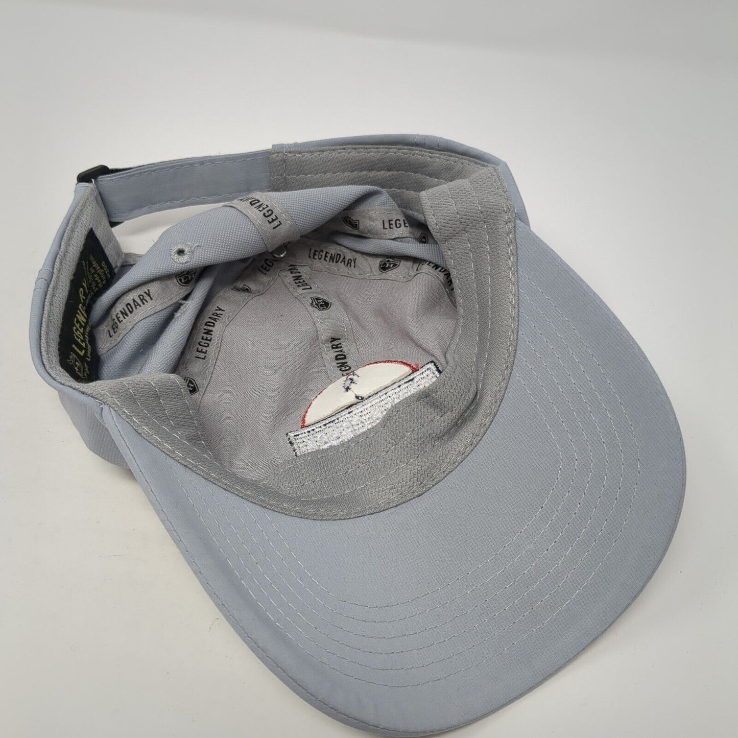 Crane Creek Strapback Hat Gray One Size Adjustable Embroidered 6 Panel Legendary