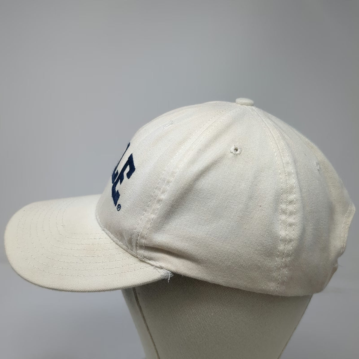 Yale University Hat Baseball Cap White Blue Green One Size Snapback Underbrim