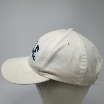 Yale University Hat Baseball Cap White Blue Green One Size Snapback Underbrim