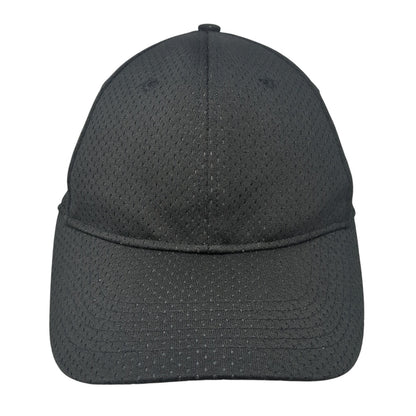 Augusta Sportswear Fitted Hat Black Medium Solid Blank Outdoor 6 Panel