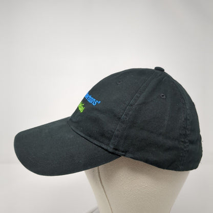Albertsons We Deliver Strapback Hat Black One Size Adjustable Embroidered KC