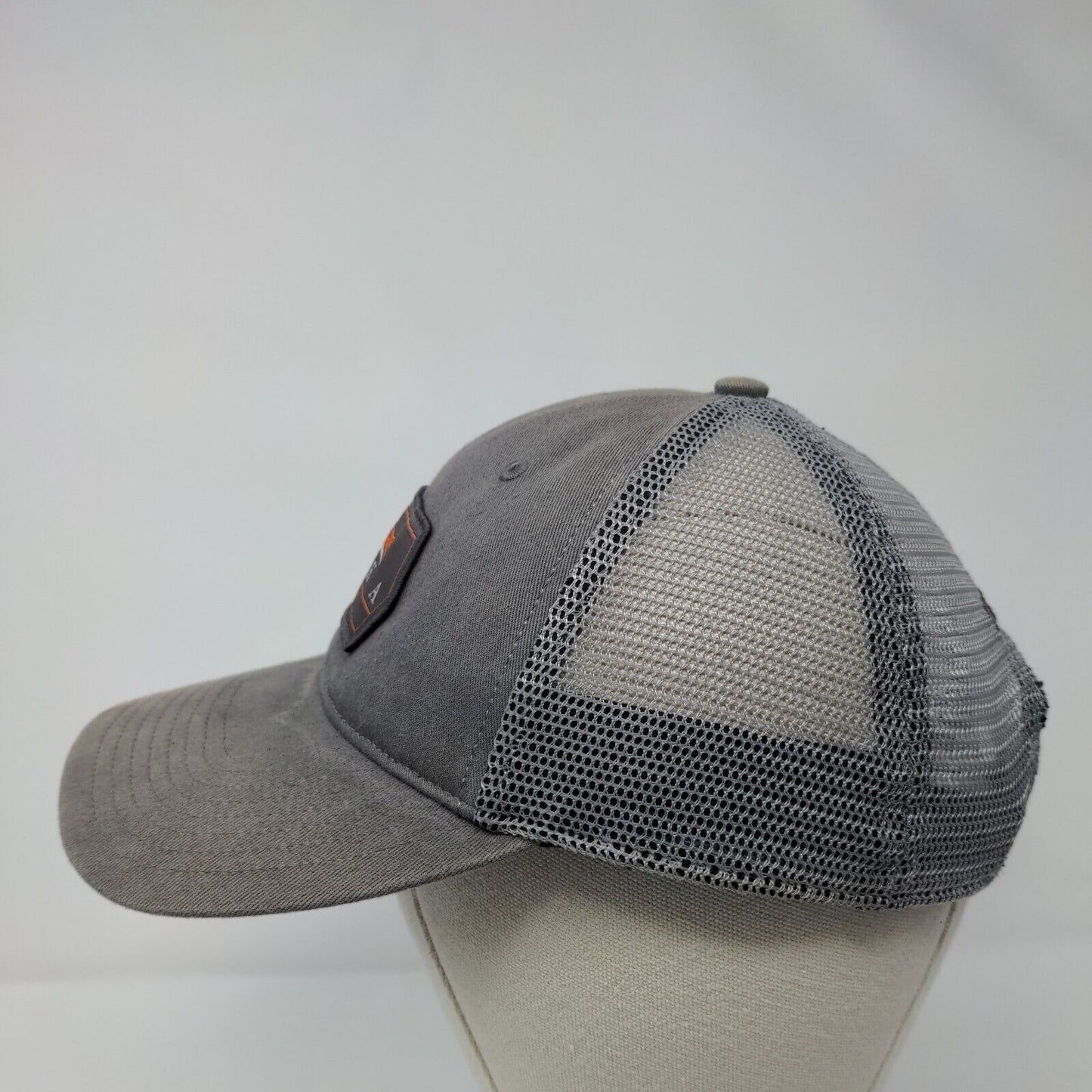 Sitka Bozeman MT Snapback Trucker Hat Gray OSFA Adjustable Mesh Back Cotton