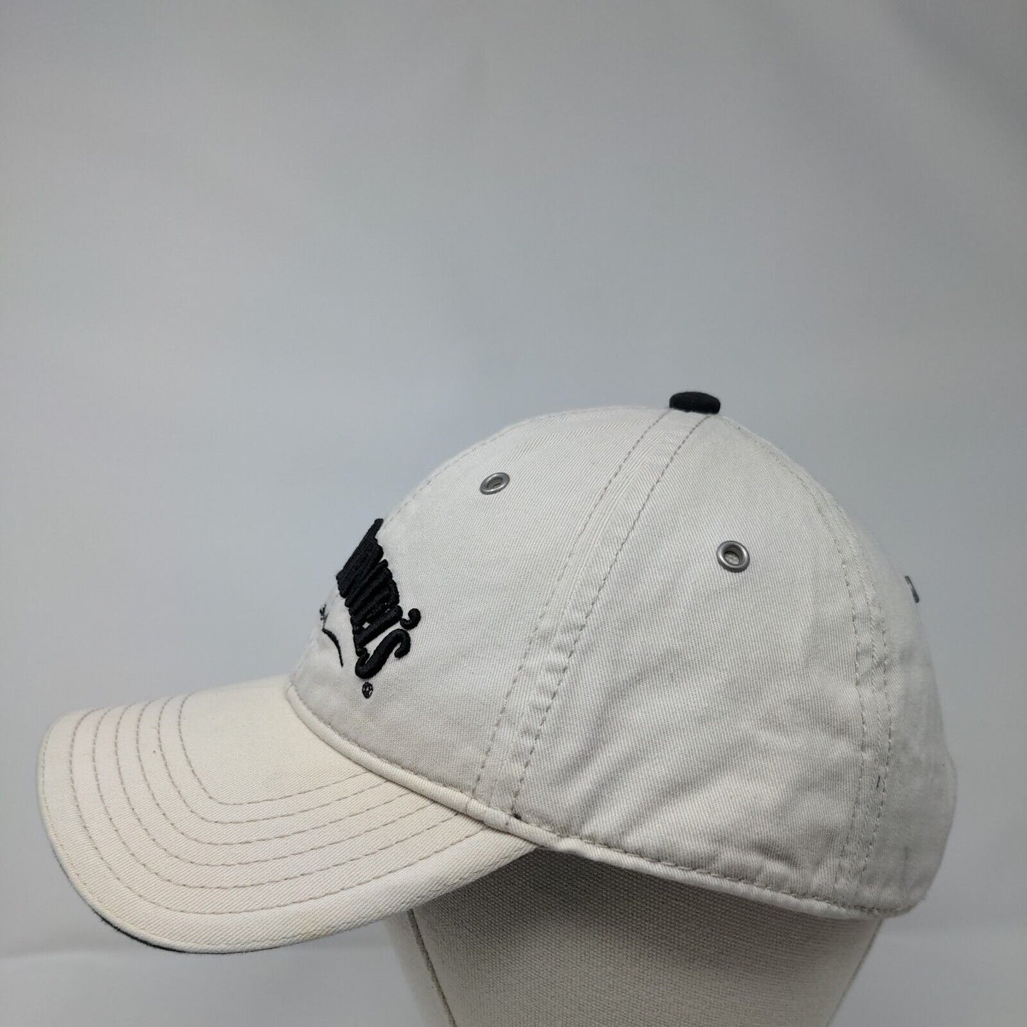 Jack Daniel's Slideback Hat Tan OSFM Adjustable Embroidered 6 Panel