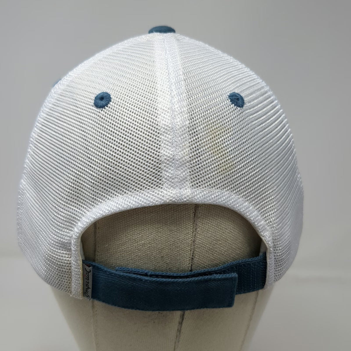Imperial The Bridges Baseball Cap Blue One Size Mesh Back Strapback Logo Hat