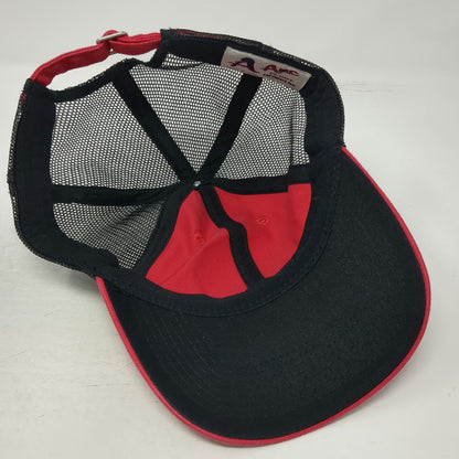 AMC Heinz Tomato Ketchup Baseball Cap Red Black One Size Mesh Hat Slideback Logo