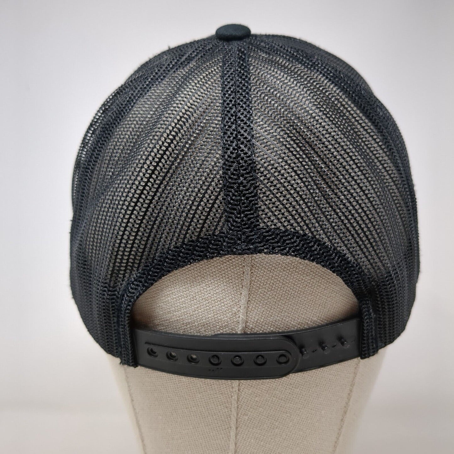 CS Cedar And Sage Snapback Trucker Hat Black OSFA The Classics Yupoong