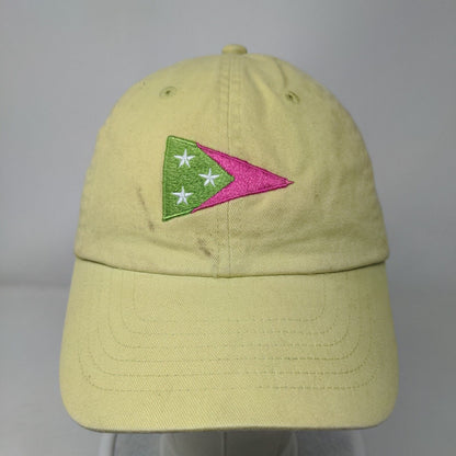 Ally Strapback Hat Green OSFM Adjustable Embroidered Patriotic KC Caps