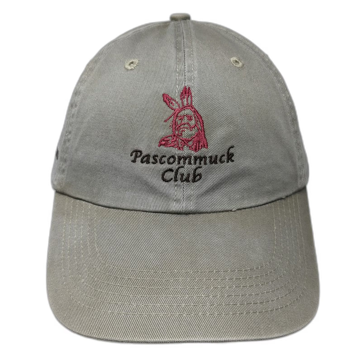 Antigua Baseball Cap Brown One Size Pascommuck Club Pasco Open 2013 Hat Cotton