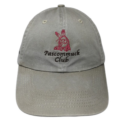 Antigua Baseball Cap Brown One Size Pascommuck Club Pasco Open 2013 Hat Cotton