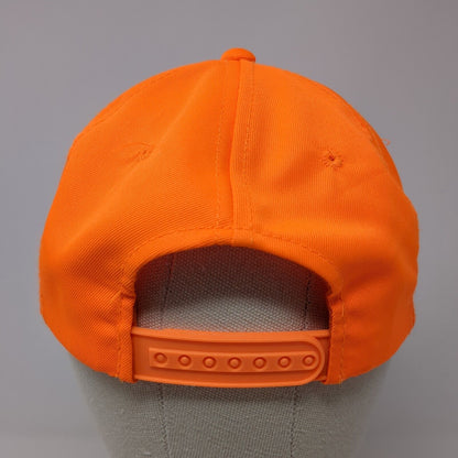 John's Sport Center Snapback Hat Orange One Size Adjustable Outdoor Cap