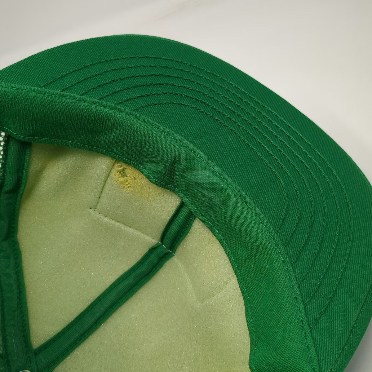 Creative Marketing Specialties Trucker Hat Green Mesh Snapback Made USA Vintage